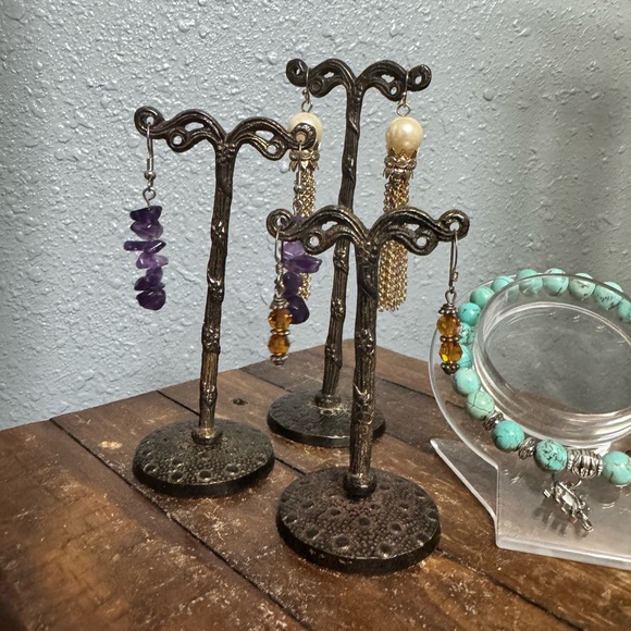 Jewelry Display Set-Necklace, Earring & Bracelet Holder - Picture 9 of 13